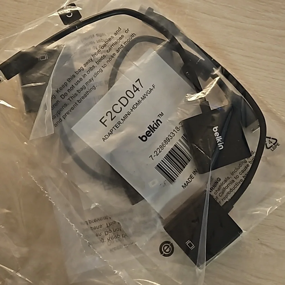 Belkin Mini HDMI to VGA Adapter